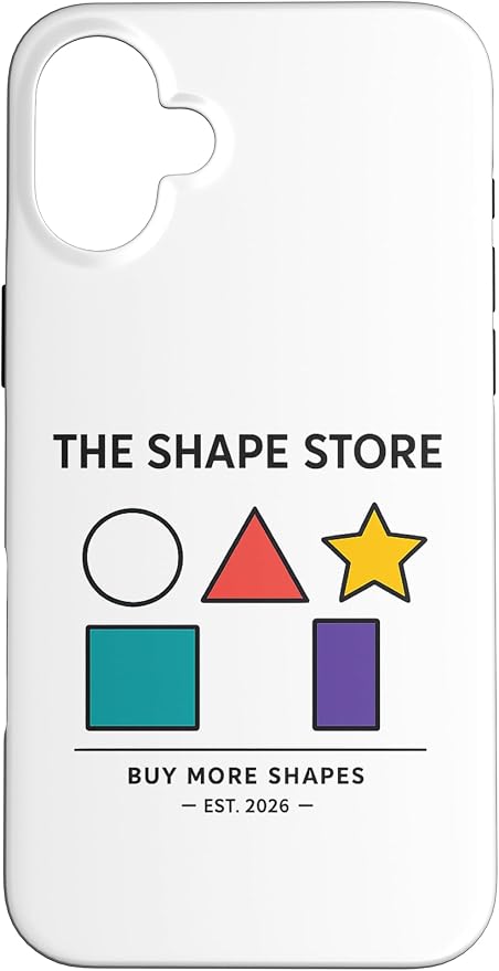 The Shape Store Funny Viral Meme from 2026 AI Humor Case for iPhone 16 Plus by Unknown