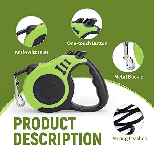 Retractable Dog Leash Automatic Telescopic Tractor Dog Tape - Image 5