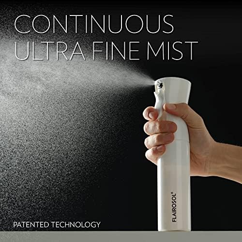 FLAIROSOL Original Continuous Mister Spray Bottle, 10.1oz, Clear/Pink - Image 3
