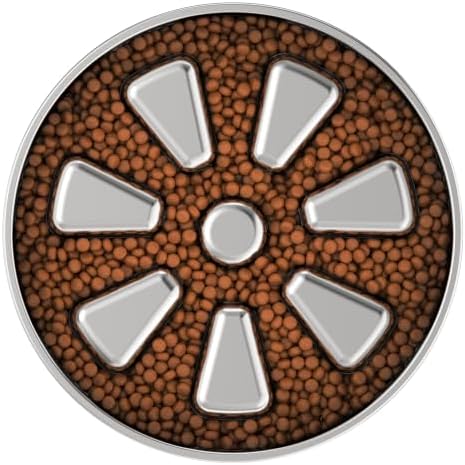 Feedoo Slow Feeder Dog Bowl 4-Cup, Double-Wall Stainless Steel, 2-Pack - Image 4