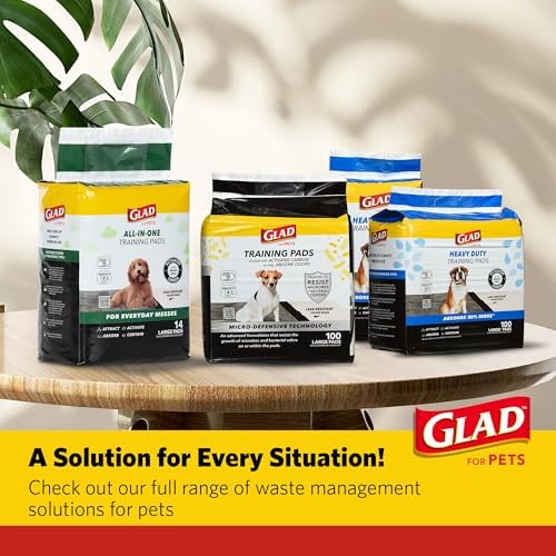 Glad for Pets XL Charcoal Training Pads for Dogs and Puppies, 30 Ct, 2-Pk - Image 7