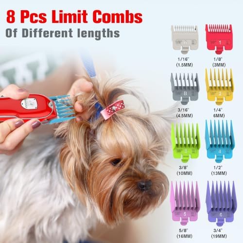 Dog Rechargeable Cordless Clippers for Grooming for Heavy Thick Hair&Coats - Image 4