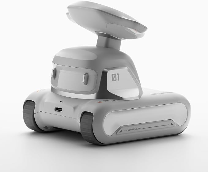 LOOI Robot-Starlight White-AI Desktop Companion,ChatGPT&Gemini Voice Interaction,Visual Understanding,Personality&Memory,10W Wireless Charging,Tech&Gadget Gift,Electronic pets,Toy,Geek,Desktop Setup - Image 7
