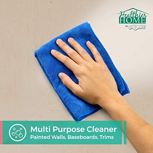 CHOMP! Painted Wall Cleaner Spray: Healthier Home 5-Minute CleanWalls 4-in-1 Multipurpose, Ceiling and Baseboard Cleaning - Dirt, Dust, Odor and Stain Remover - 32 Oz (Meadow Breeze)…… (Pack of 2) - Image 4