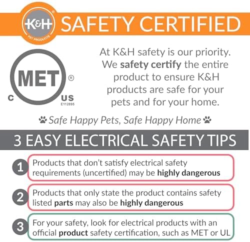 K&H Heating Pad, Lectro-Soft Outdoor Pet Bed, Safety Listed, 20W, Small 14 X 18 Inches (Pack of 6) - Image 6