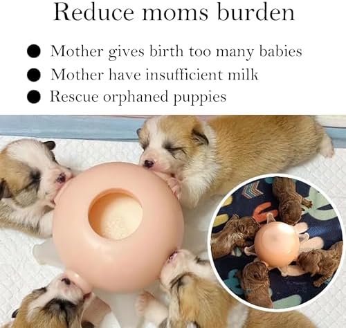 Doggiema Puppy Milk Feeder Nipple Puppy Bottle Puppy's Feeder - Image 2