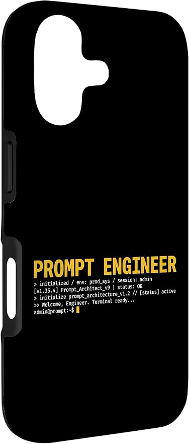 Prompt Engineer Terminal Screen AI Developer Software Coder Case for iPhone 17 - Image 3