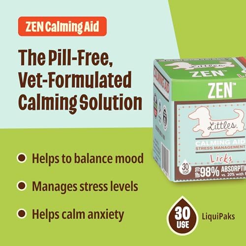 Licks Zen Calming Aid, L-Theanine, Small Breed Dogs & Cats, 30 Packets - Image 3