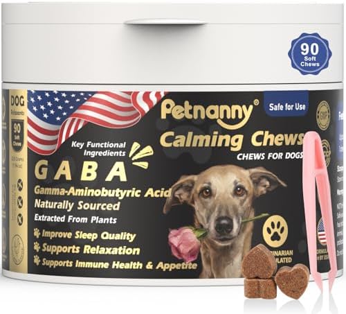 PETNANNY Calming Chews for Dogs, Calming Bites for Dog Anxiety Relief by PETNANNY