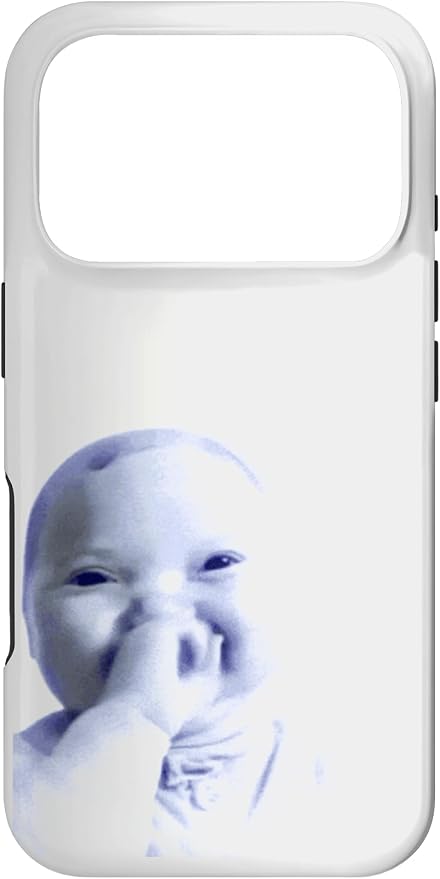 AI Baby Holding Laugh Meme Case for iPhone 17 Pro by Unknown