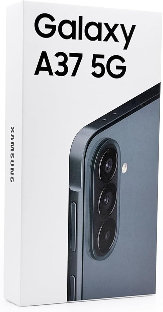 Samsung Galaxy A37 5G Ai (US & Global) (Not for Xfinity) (128GB + 6GB) Version Latina NFC Unlocked SM-A376B/DS 6.7" 120Hz 50MP Triple (Awesome Greygreen SM-A376BDGJGTO) by Unknown
