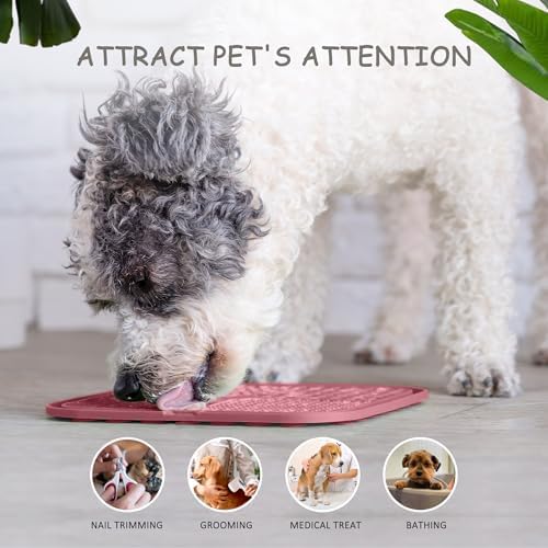 ChefAide 2 Pack Lick Mat for Dogs, Cats & Puppies with Suction Cups - Image 5