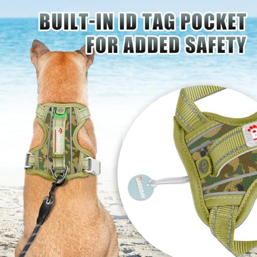 BARKBAY Dog Harness for Small Sized Dog No Pull Dog Vest ID Tag Pocket - Image 2