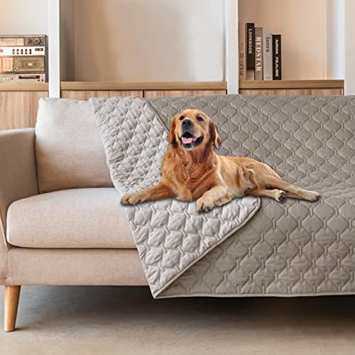 gogobunny Waterproof Pet Blanket for Bed, Washable Couch Cover for Dog Cat by gogobunny