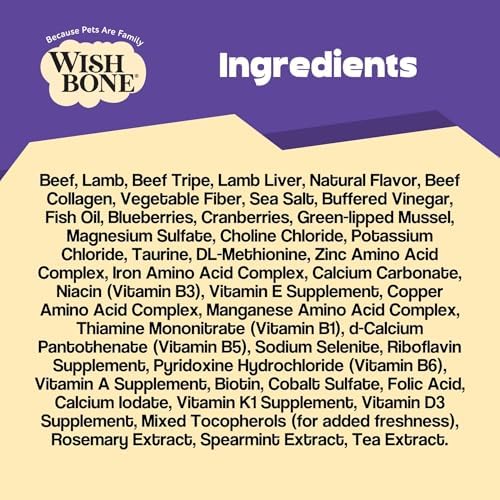Wishbone Air-Dried Beef and Lamb Dog Food - Protein-Rich, Grain-Free Formula for Overall Pet Health - Made in New Zealand 1 lb - Image 6