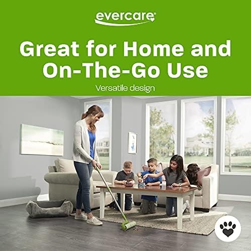 Evercare 10-Inch Mega All-Purpose Pet Hair Lint Roller Refill, 50 Sheets – Sticky Roller for Pet Hair, Cat & Dog_Hair Remover, Lint Remover, Pet_Hair_Remover for Furniture, Clothing & Cars (Pack of 3) - Image 5