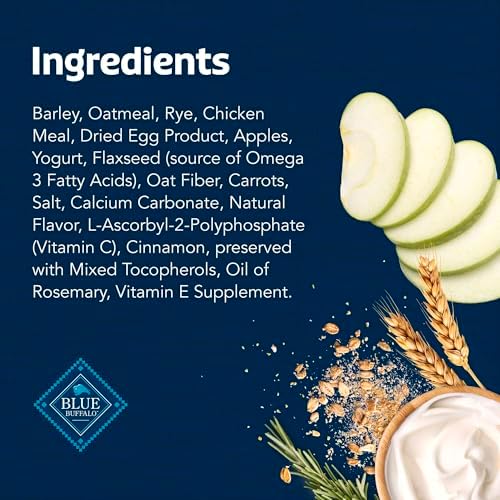 Blue Buffalo Health Bars Crunchy Dog Biscuits, Oven-Baked with Natural Ingredients, Apples & Yogurt, 3.5-lbs Box (Pack of 3) - Image 5