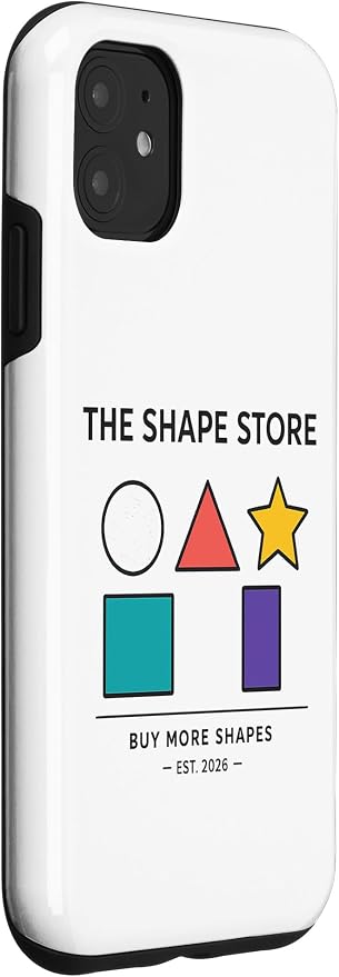 The Shape Store Funny Viral Meme from 2026 AI Humor Case for iPhone 11 - Image 3