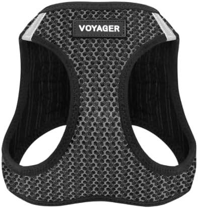 Voyager Step-in Air Dog Vest Harness - Gray 2-Tone, X-Small by BestPetSuppliesLLC