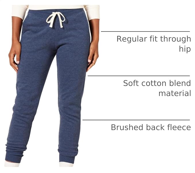 Amazon Essentials Women's Fleece Jogger Sweatpant (Available in Plus Size) - Image 5