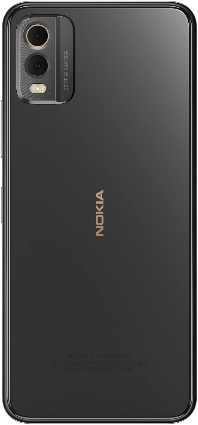 Nokia C32 | Android 13 | 3-Day Battery | Dual SIM | 50MP Dual Camera | 4/128GB | 6.5-Inch Screen | Unlocked GSM Smartphone | Not Compatible with Verizon or AT&T | Charcoal - Image 4