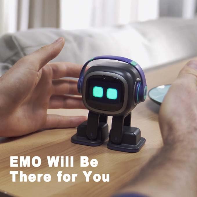 EMOPET AI Desk Robot Companion - ChatGPT Enabled with Voice Commands & Dancing, Interactive AI Robot Pet with Personality, for Adults and Kids - Image 6