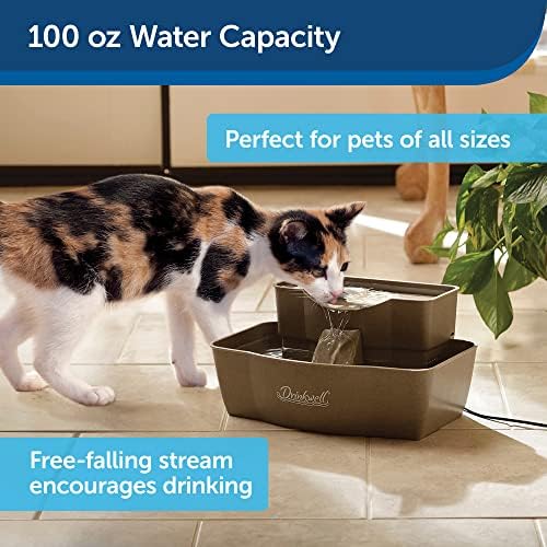 PetSafe Drinkwell Multi-Tier Pet Fountain, Cats & Dogs, Large, 100oz Capacity (Pack of 4) - Image 4