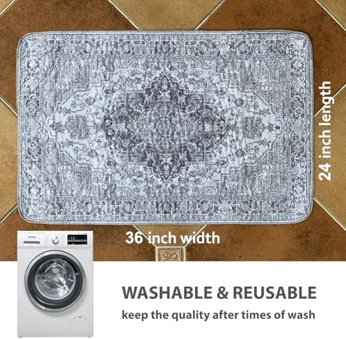 nunubaby 4PACK Washable Pee Pads for Dogs, Stylish, Non-Slip and Leak-Proof Pee Pads. Reusable Potty Pads for Dogs for Crates and Floors.(Gray/Geo,24" x36" ) - Image 4