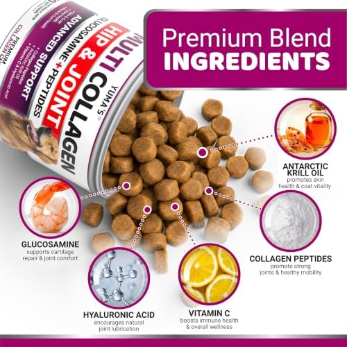 Advanced Collagen for Dogs - 170 Chews - Hip and Joint Supplement Peptides - Image 4