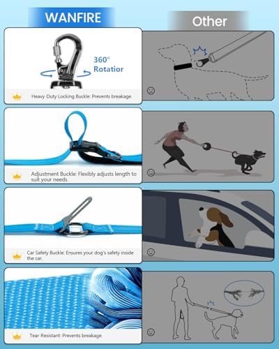 Hands Free Dog Leash, Multifunctional Crossbody Dog Leash - Image 3