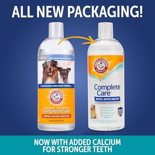 Arm & Hammer Complete Care Dog Dental Water Additive, 16 Fl Oz, 3-Pack - Image 5