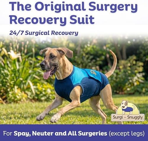 Surgi Snuggly Dog Surgery Recovery Suit, Cone Alternative, Spay/Neuter 2XL - Image 6