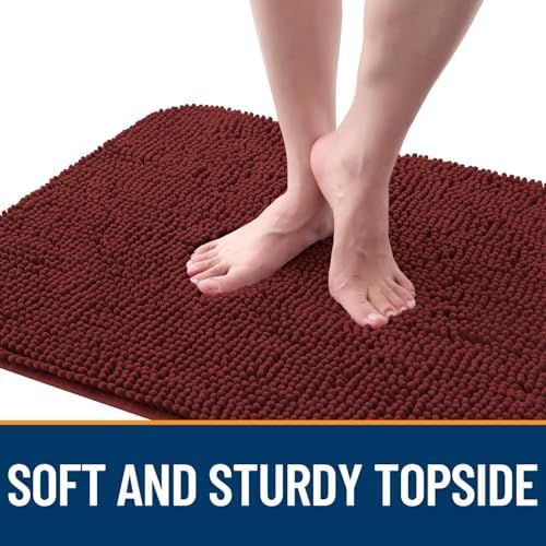 OLANLY Dog Door Mat for Muddy Paws 59x24, Super Absorbent Chenille Mud Mat - Image 4