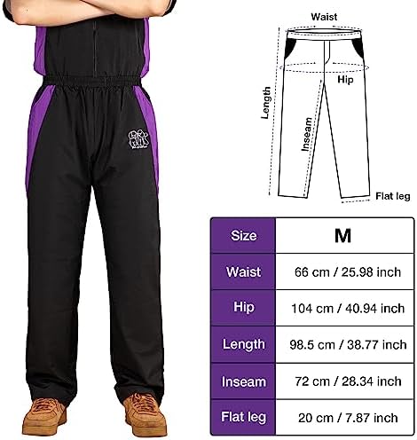 Noverlife Professional Pet Grooming Pants with Elastic Waist, M Size - Image 6