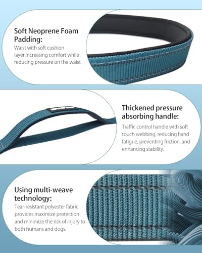 Hands Free Dog Leash, Multifunctional Crossbody Dog Leash - Image 4