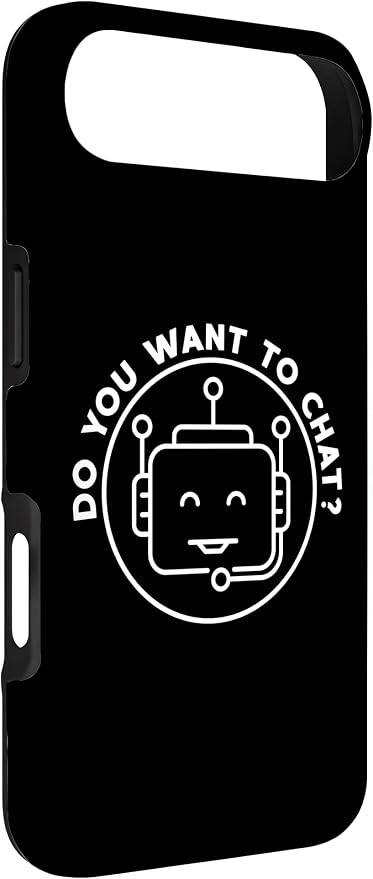 Chatbot - Do You Want to Chat? AI and ML Geek Case for iPhone Air - Image 2