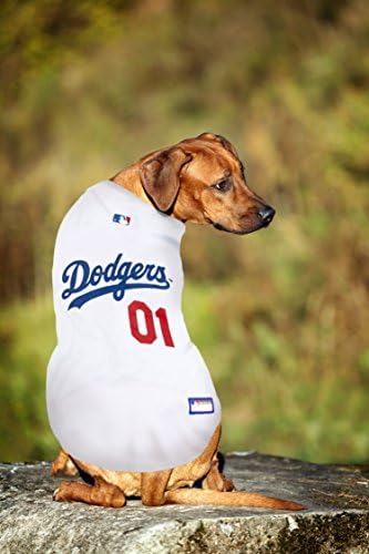 Official MLB Los Angeles Dodgers Pet Jersey for Dogs & Cats, Size X-Large - Stylish Baseball Jersey for Your Furry Fan- Show Off Team Spirit with The Perfect Fan Apparel Gear for Pet, Dog & Cat - Image 3