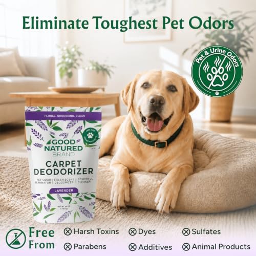 Good Natured Brand Carpet Deodorizer & Pet Odor Eliminator Powder, 60oz - Image 3