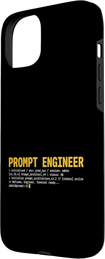 Prompt Engineer Terminal Screen AI Developer Software Coder Case for iPhone 15 Plus - Image 2