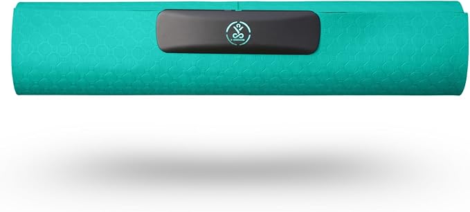 Smart Mat Gen3 - Dark Grey| AI Powered Yoga Mats For Home Workout | Lightweight Yoga Mats of 6mm | Real Time Tracking Exercise Mats For Men & Women by YogiFiSmartYogaMat