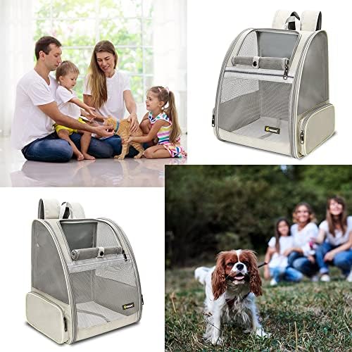 Texsens Innovative Traveler Bubble Backpack Pet Carriers for Cats and Dogs - Image 6