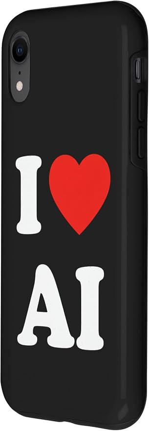 I AI Stem Lover AI Tech Enthusiast Case for iPhone XR - Image 2