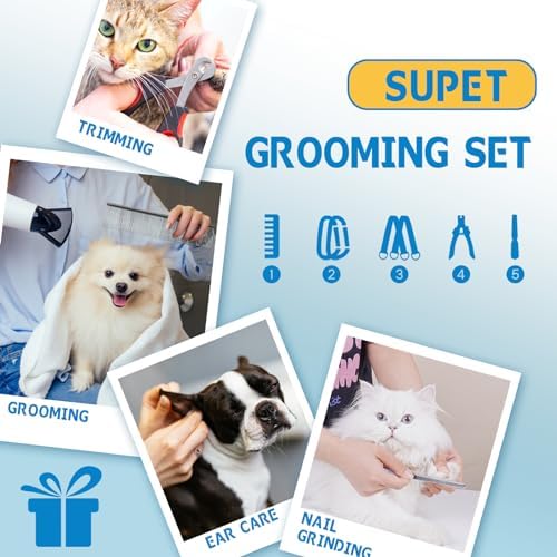 Supet Dog Grooming Hammock for Nail Trimming, Pet Grooming Hanging Harness - Image 5
