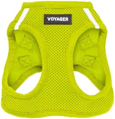 Voyager Step-in Air Dog Vest Harness - Lime Green, XX-Small by BestPetSuppliesLLC