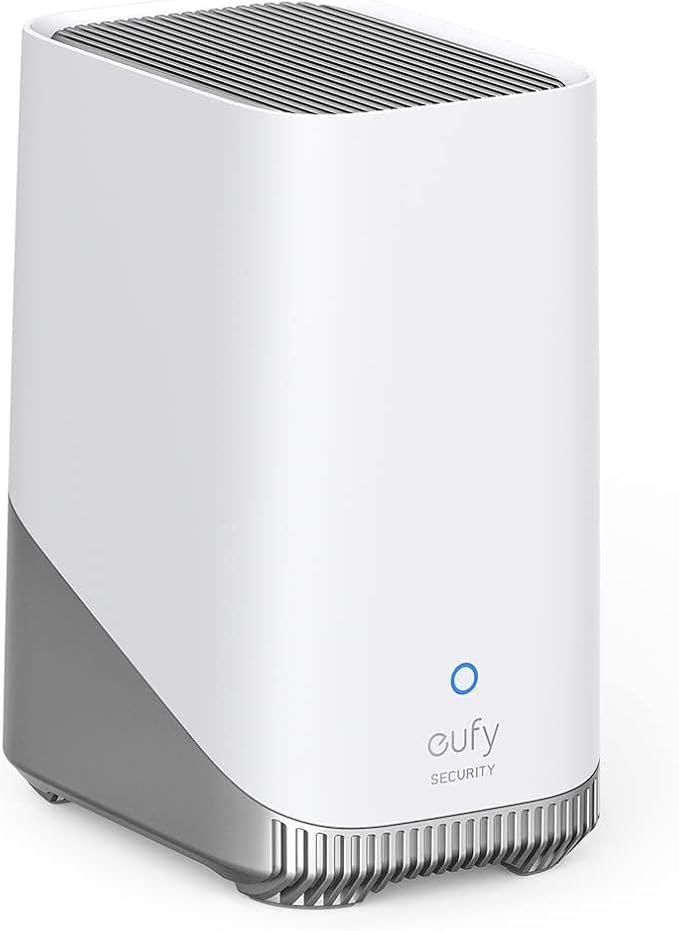 eufy Security HomeBase 3 (HomeBase S380), Smart Hub for eufy Devices, Up to 16 TB Expandable Local Storage, BionicMind AI Facial Recognition, Advanced Encryption, No Monthly Fee by Unknown