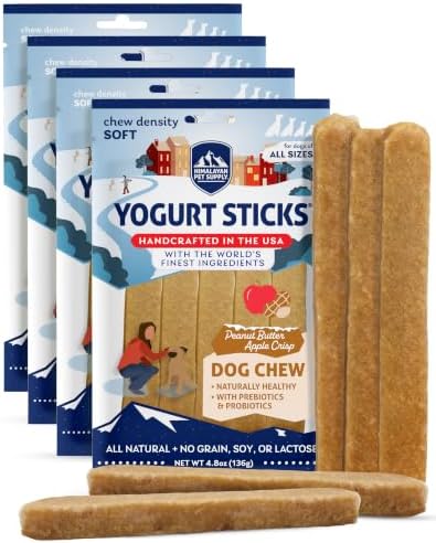 Himalayan Dog Chew Yogurt Sticks - Apple Crisp 20 Sticks by HimalayanDogChew