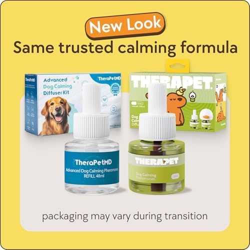 TherapetMD 3-Pack 180-Days Dog Calming Diffuser Kits - Dog Pheromone Diffuser for Stress, Destructive Behavior, Pee Accidents, Separation Anxiety, Aggression & Chewing - Each Include 180-Days Refills - Image 2