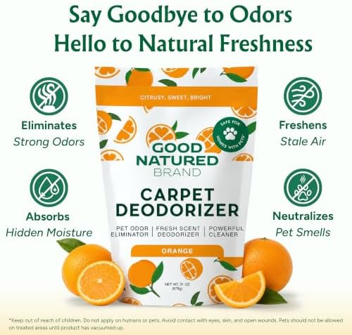 Good Natured Brand Carpet Deodorizer & Pet Odor Eliminator Powder, 31oz - Image 2