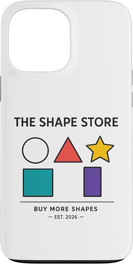 The Shape Store Funny Viral Meme from 2026 AI Humor Case for iPhone 13 Pro Max by Unknown