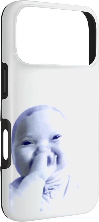 AI Baby Holding Laugh Meme Case for iPhone 17 Pro - Image 3